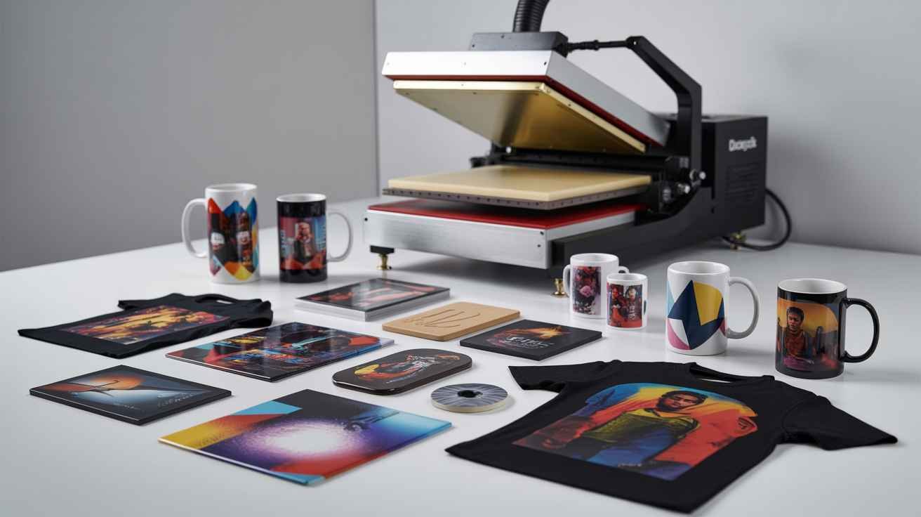 Sublimation printing service for mugs jerseys and personalized products